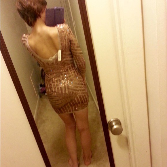 SOLD!! Sequined dress NWT - Picture 3 of 3