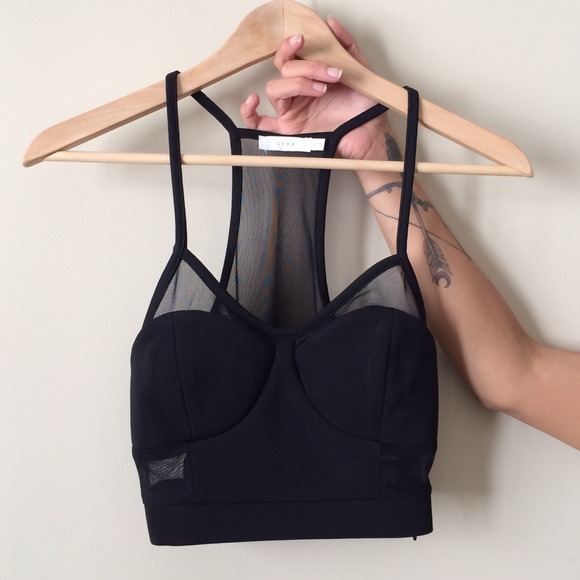 Lush Tops - Perfect Black Crop Top ❤️