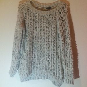 creme knitted sweater