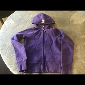 Lulu lemon purple hoodie