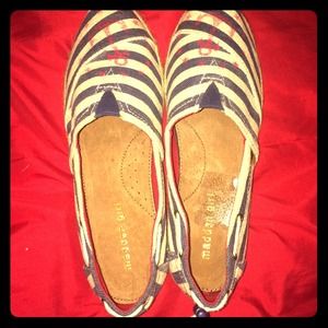 Madden Girl Nautical canvas shoes ( NWOT)