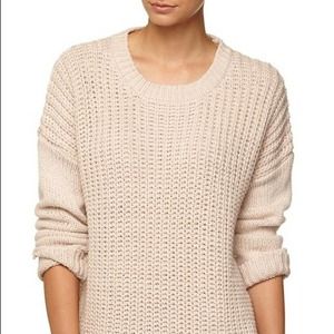 Gorgeous pale pink chunky sweater