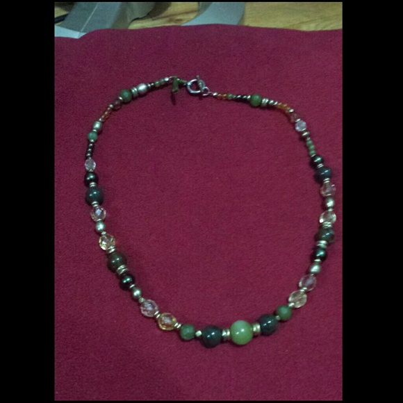 Beautiful earth toned necklace