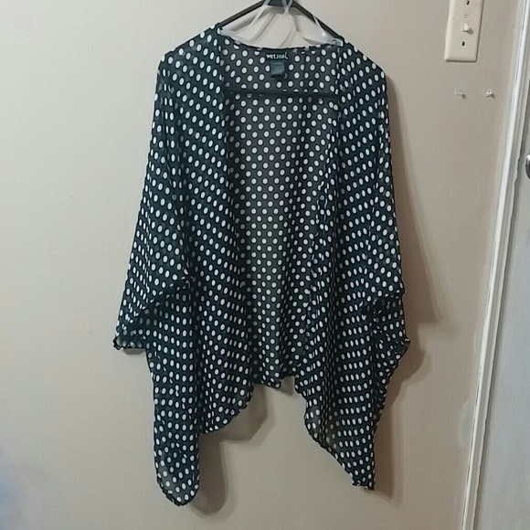 Polka dot kimono!