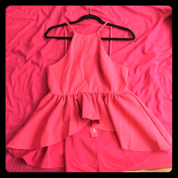 Peplum Tank