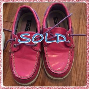 💢SOLD💢Pink Sperry Toddlers