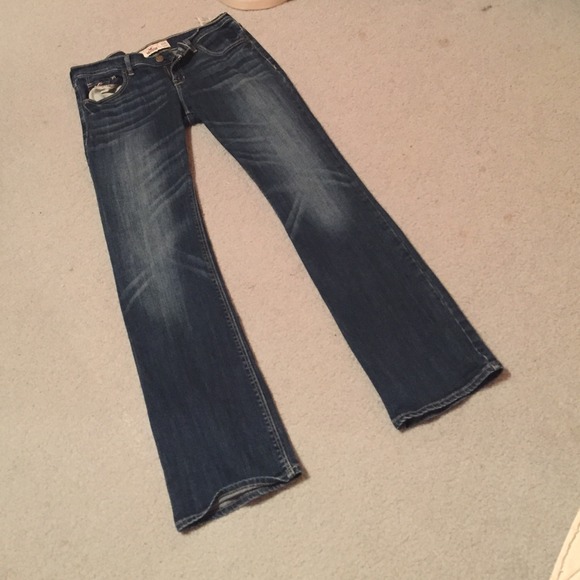 Blue flare Hollister jeans