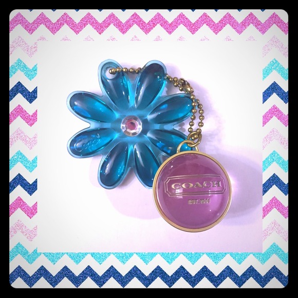 Coach keychains.