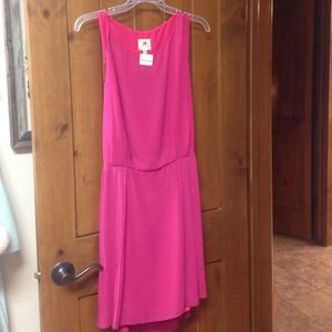 Cotton candy hot pink dress