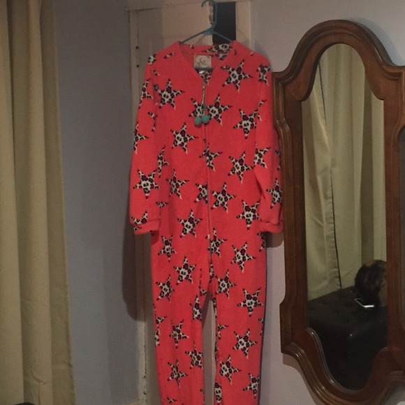 Ladies fuzzy footie pajamas, onesie - Picture 1 of 4