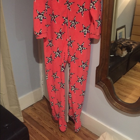 Ladies fuzzy footie pajamas, onesie - Picture 3 of 4