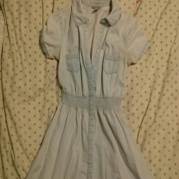 Light blue shirt dress - Picture 1 of 1