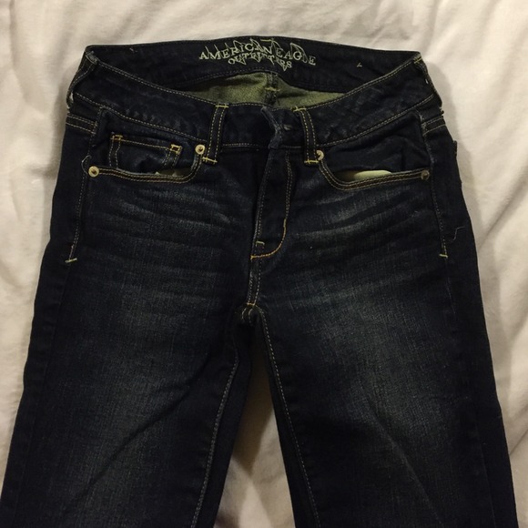 American eagle skinny's & old navy bf pants