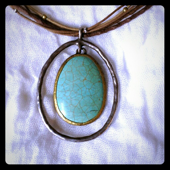 Silpada genuine turquoise necklace
