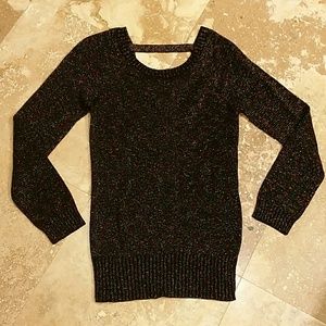 Multicolored Metallic Thread Sweater!