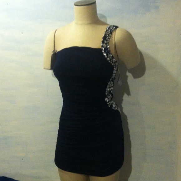 Navy dress