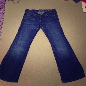 Flare Blue Jeans