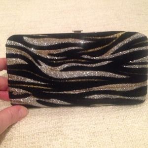 SPARKLE! Gold and silver sparkle wallet