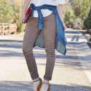 light brown color bullhead jeans