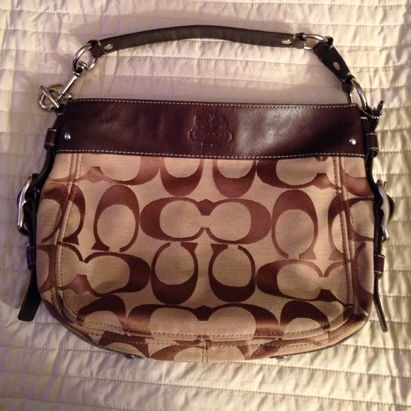 COACH Signature Series Shoulder Bag