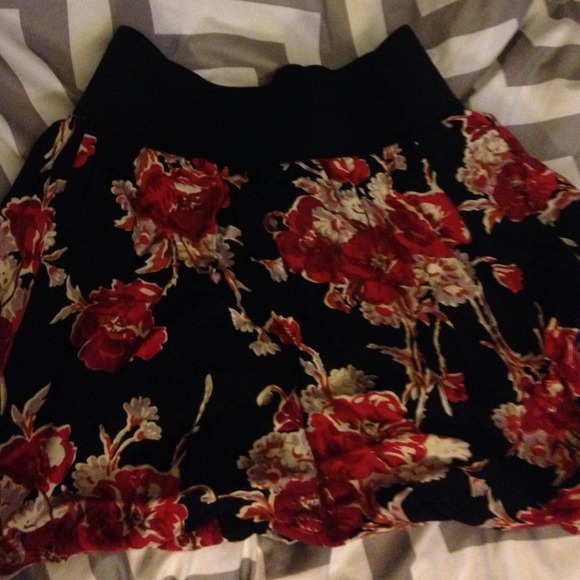 Beautiful flower skirt