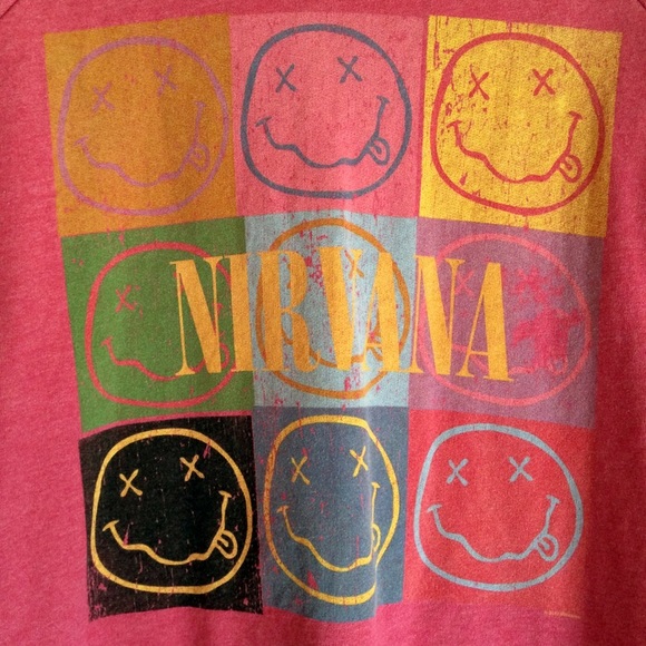 Urban Outfitters Nirvana Band Crew Sweatshirt S - Picture 2 of 4