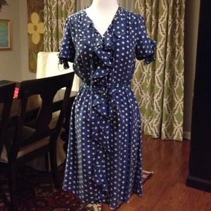 Anthropologie Silk Dress