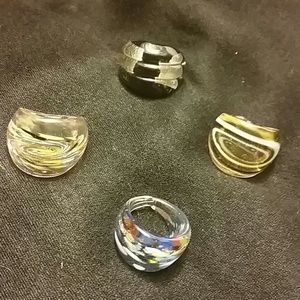 Glass rings