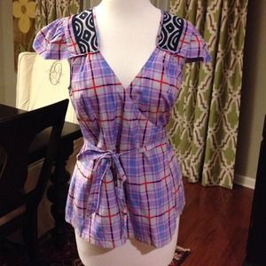 Anthropologie "plenty" by Tracy Reese Top