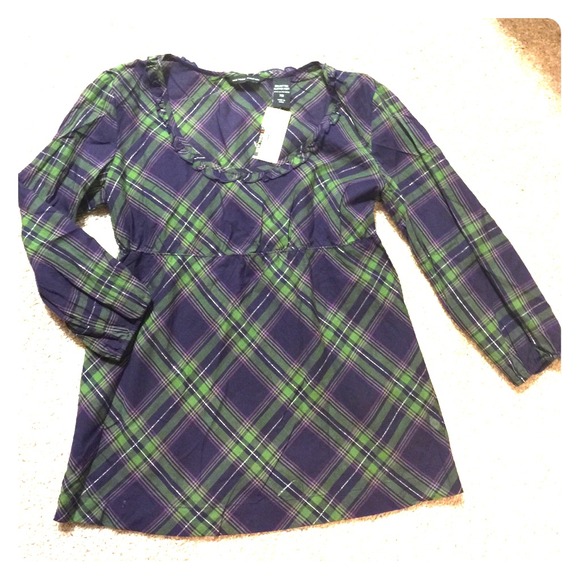 NEW YORK & COMPANY BABYDOLL SHIRT