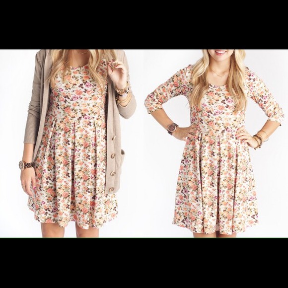 Lime Chilli floral dress from a online boutique
