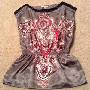 Cute silk shirt