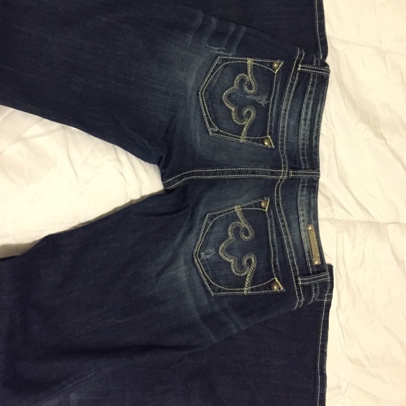 Express ReRock Bootcut Jeans