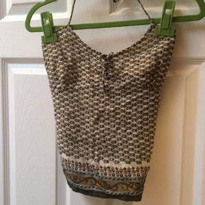 🚫SOLD🚫Vintage Backless Beach Halter