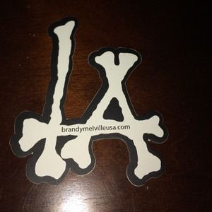 Brandy Melville LA sticker