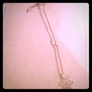 Snowflake necklace