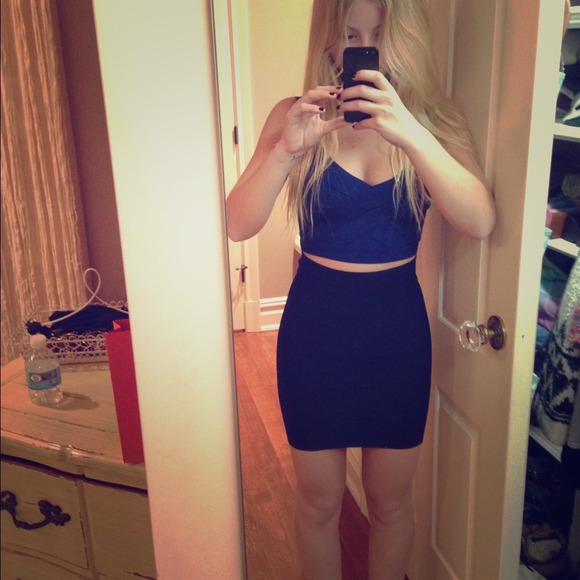 Bcbg bandage skirt
