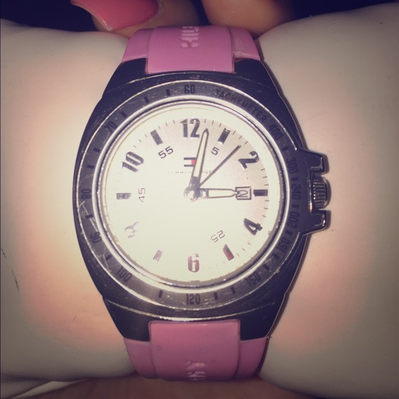 Pink Tommy Hilfiger Watch