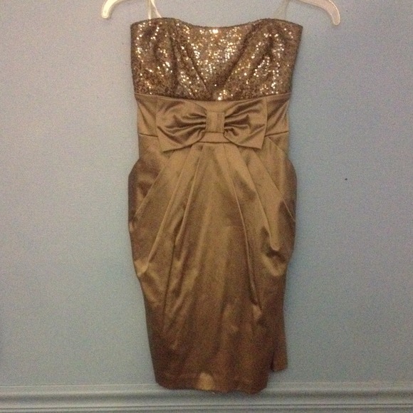 silver & gray dress