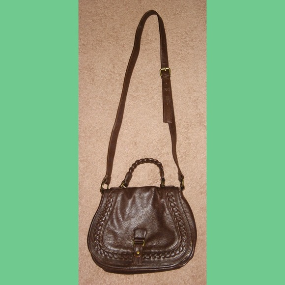 American Eagle Brown Satchel - Picture 3 of 4