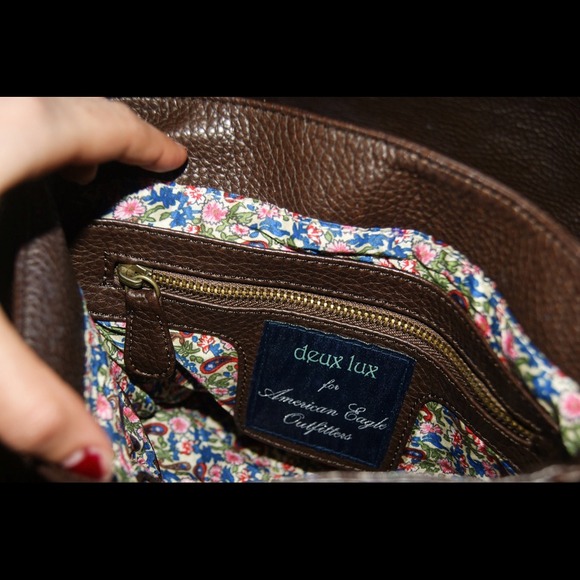 American Eagle Brown Satchel - Picture 4 of 4