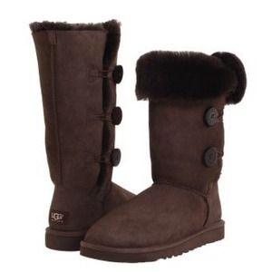 Tall brown baily button Uggs