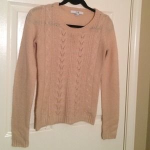 Light pink knit sweater