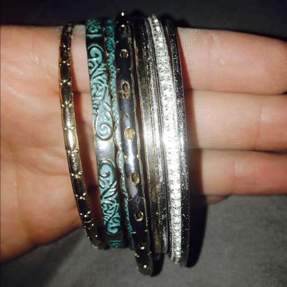Variety of bracelets.