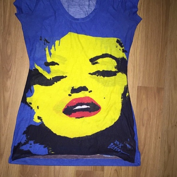 Betsy Johnson x Andy Warhol x Marilyn Monroe Shirt
