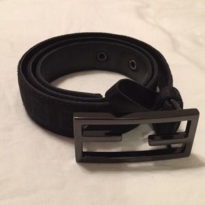 Authentic Fendi fabric belt