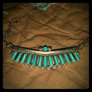Sterling Petite Zuni Necklace