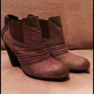 Vince Camuto brown booties