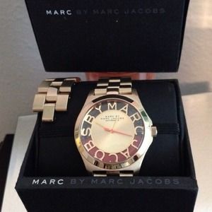Marc by Marc jacobs gold watch!
