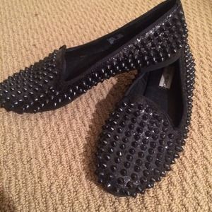 Steve Madden Flat Studded Loafers